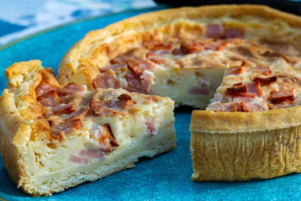 Quiche lorraine épaisse — l'OG des tartes salées
